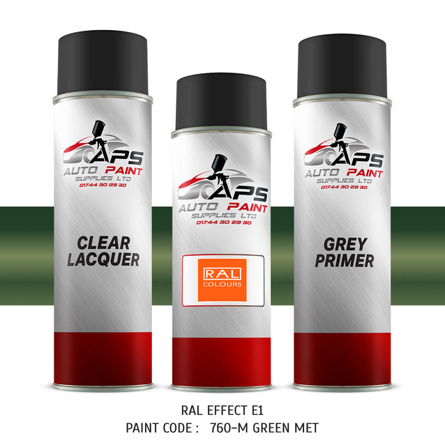 RAL effect paint code 760M Green metallic