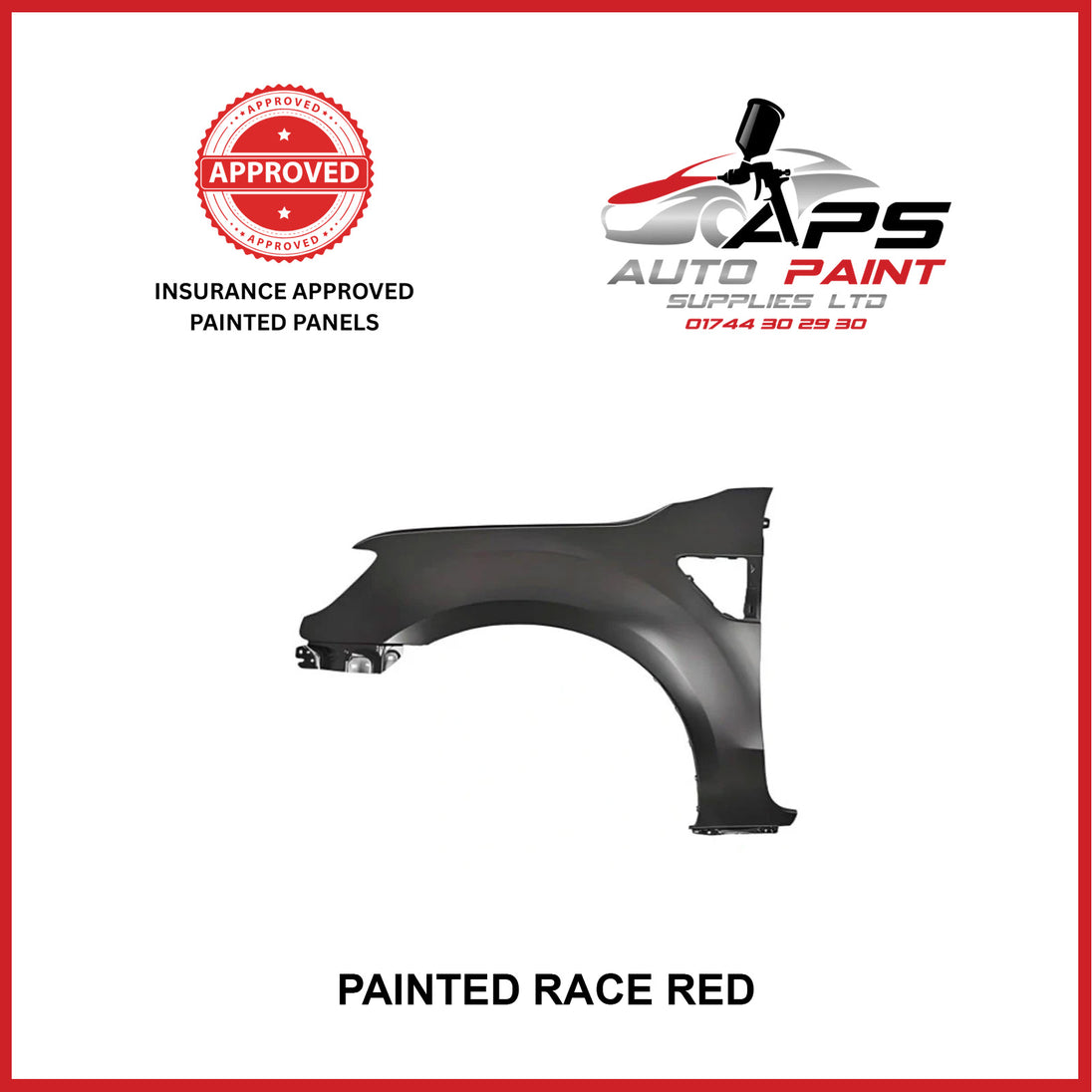 Ford Ranger Wing Panel Ford Ranger 2011-2015 New Passenger Wing Painted Race Red