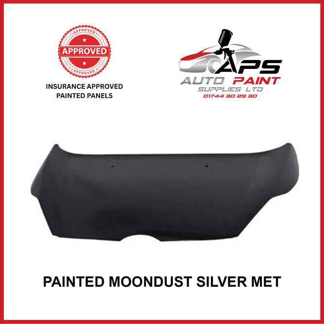 Ford Fiesta 2008-2013 New Bonnet Painted Moondust Silver Met