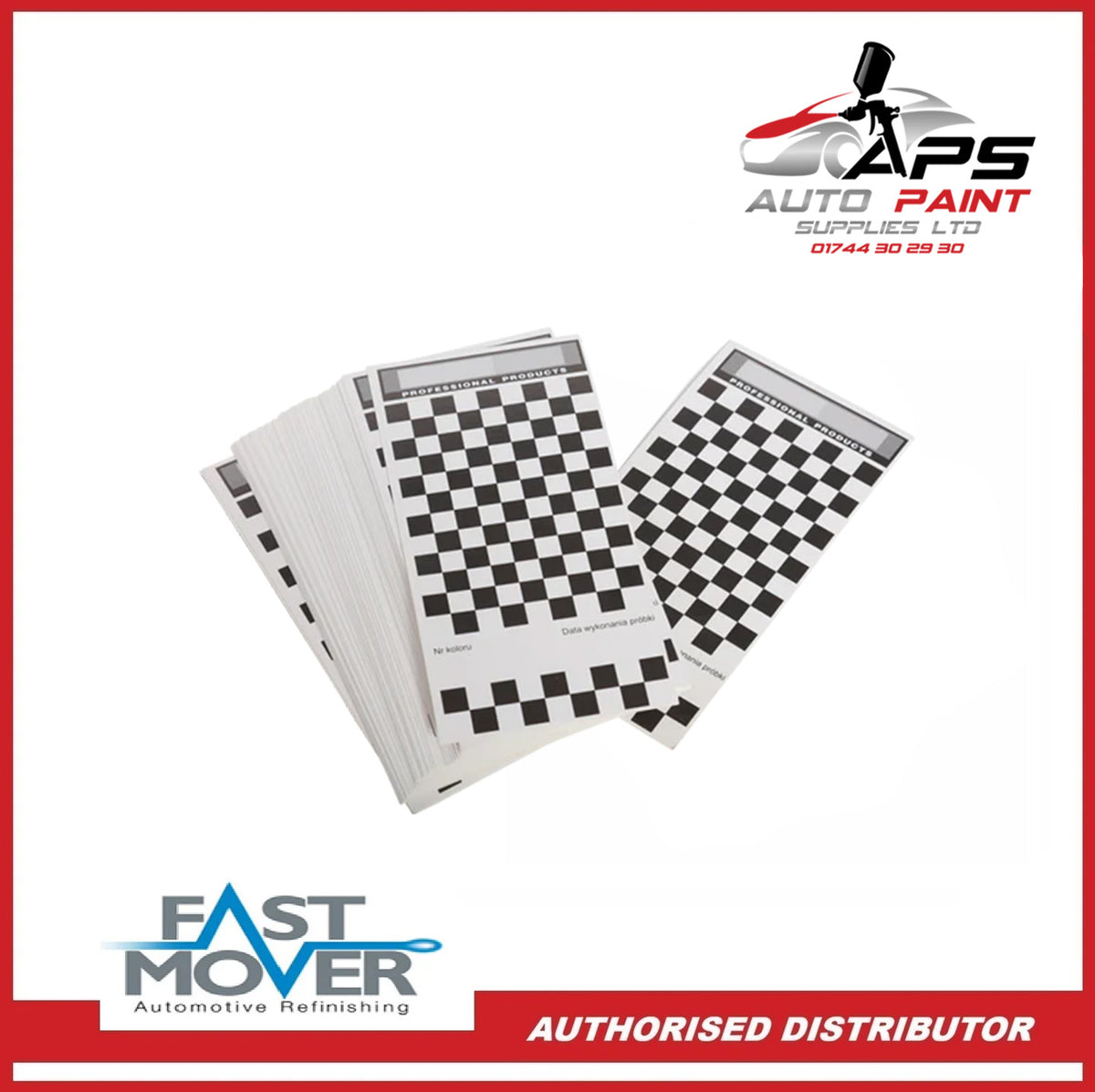 Spray Out Cards, 150mm x 105mm, White Card, 100pcs