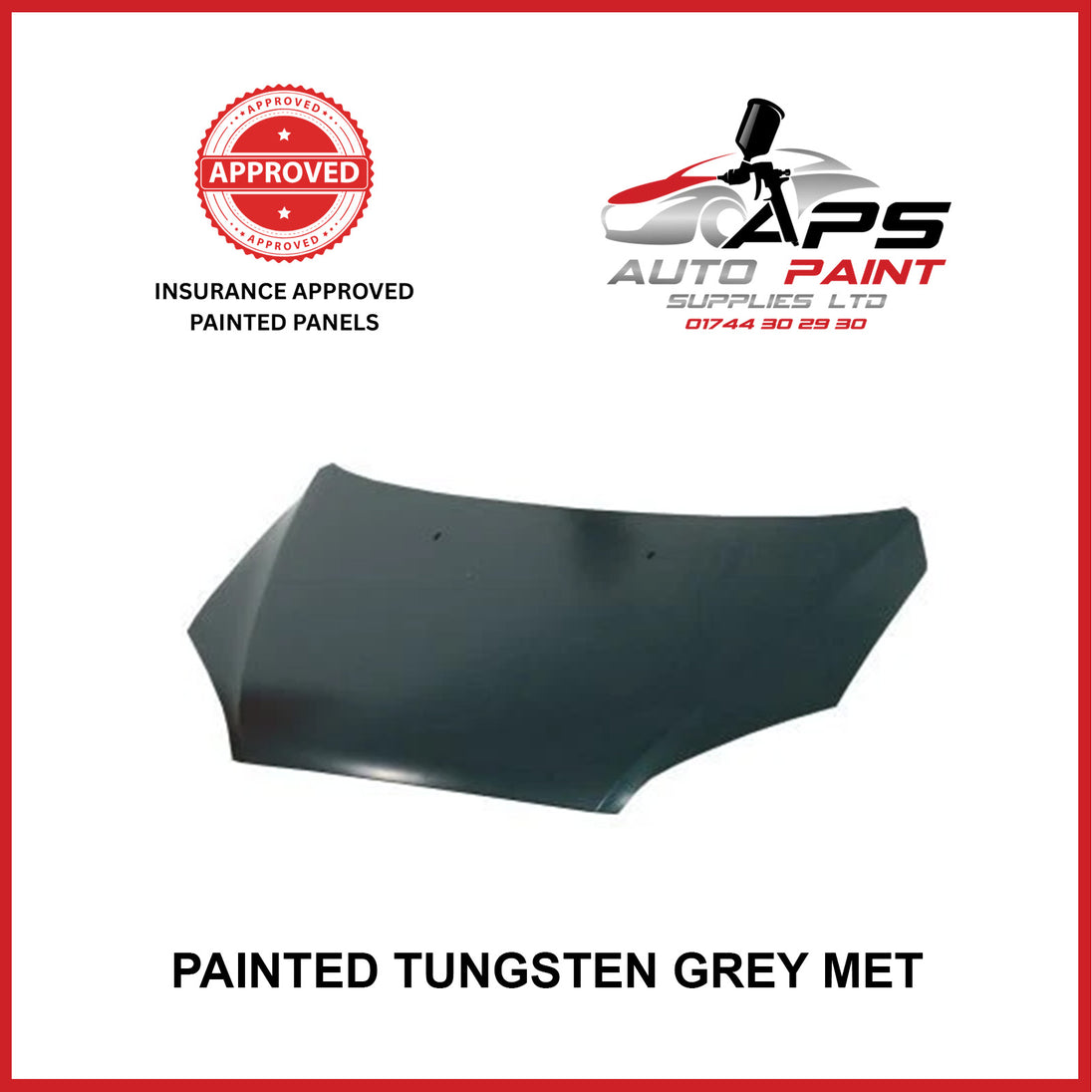 Ford Focus 2005-2008 New Bonnet Painted Tungsten Grey MET